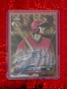 Shohei Ohtani Fascimile Auto NOVELTY Card